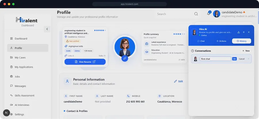 Hiralent — web 3