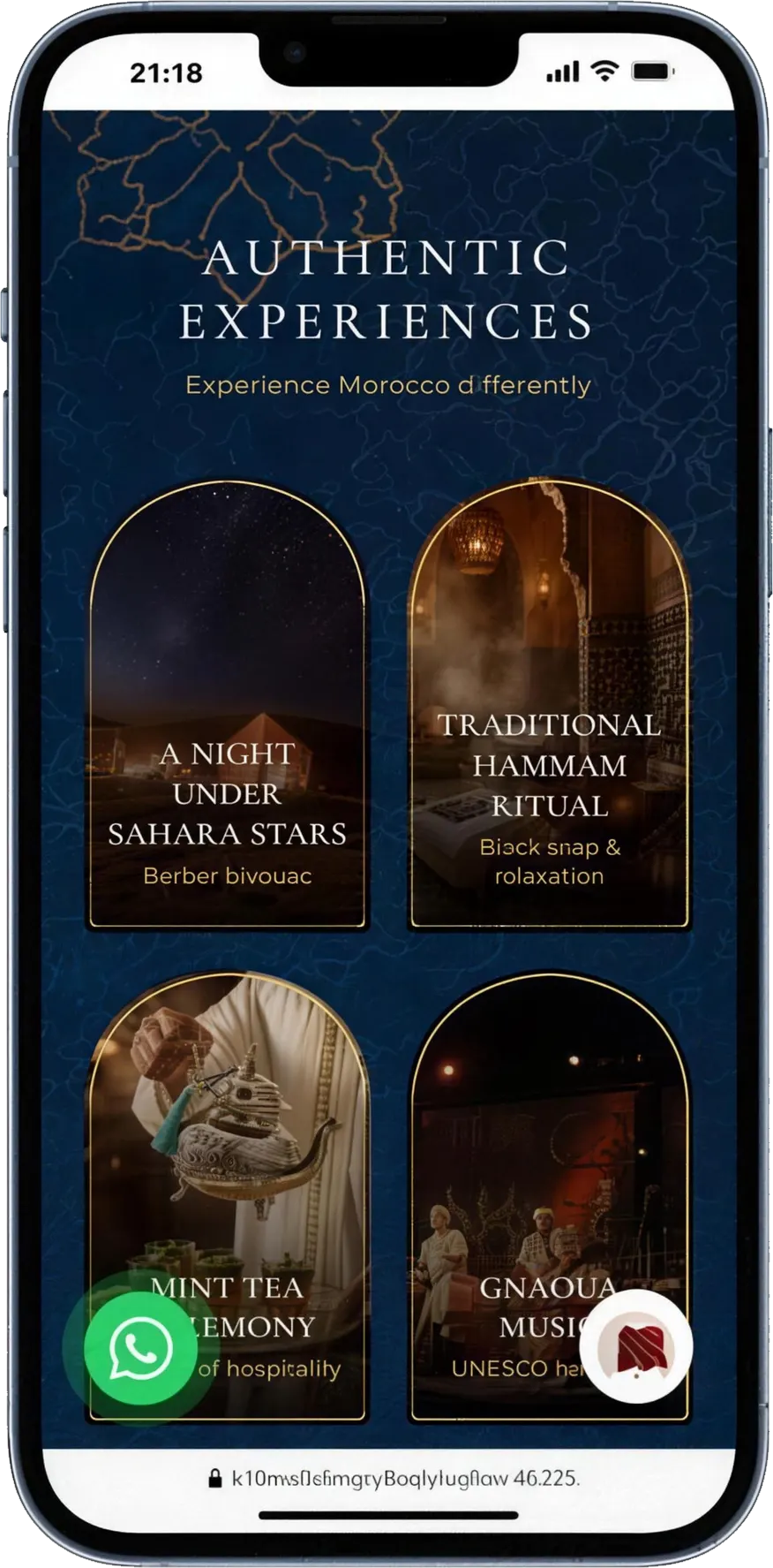 Welcome to Morocco — mobile 2