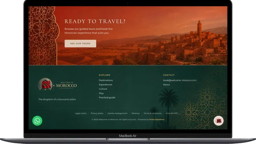 Welcome to Morocco — web 4