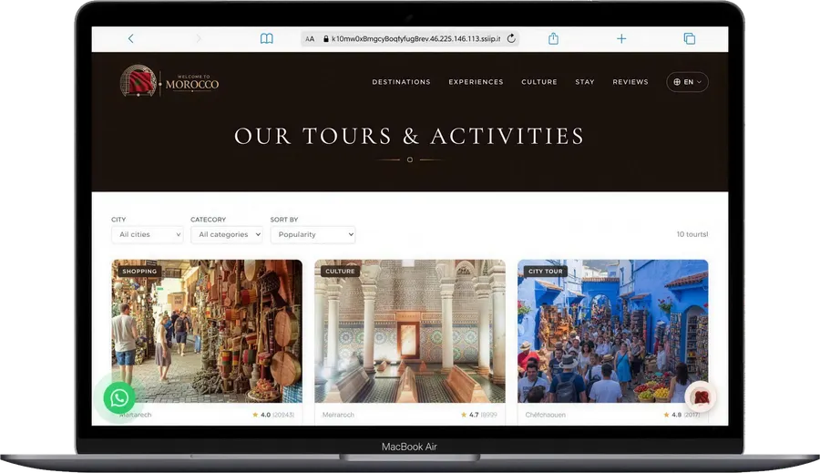 Welcome to Morocco — web 5