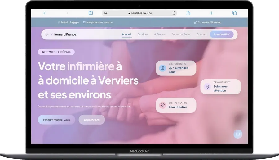 Soins Chez Vous — web 3