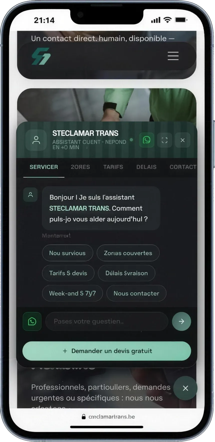 Ste Clamar — mobile 1